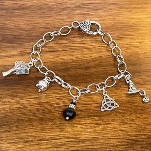 Mystical protection spiritual bracelet, handmade